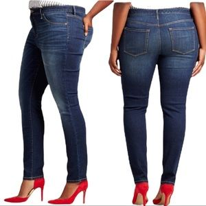 Ava & Viv Women’s Plus Jean Jeggings SZ 24W